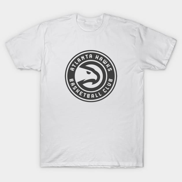 Atlanta Hawks (Black) T-Shirt by cheesefries